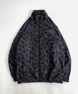 YOI YOI GION LEOPARD PRINT TRACK JACKET