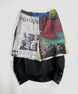 Half pants with shirt style