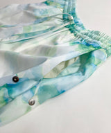 CHANGING SILHOUETTE PRINT SHORT PANTS