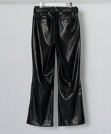 SYNTHETIC LEATHER TROUSERS