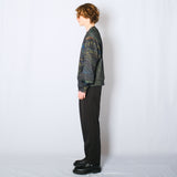 PRINT FABRIC SWEAT SHIRTS