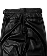 SYNTHETIC LEATHER TROUSERS