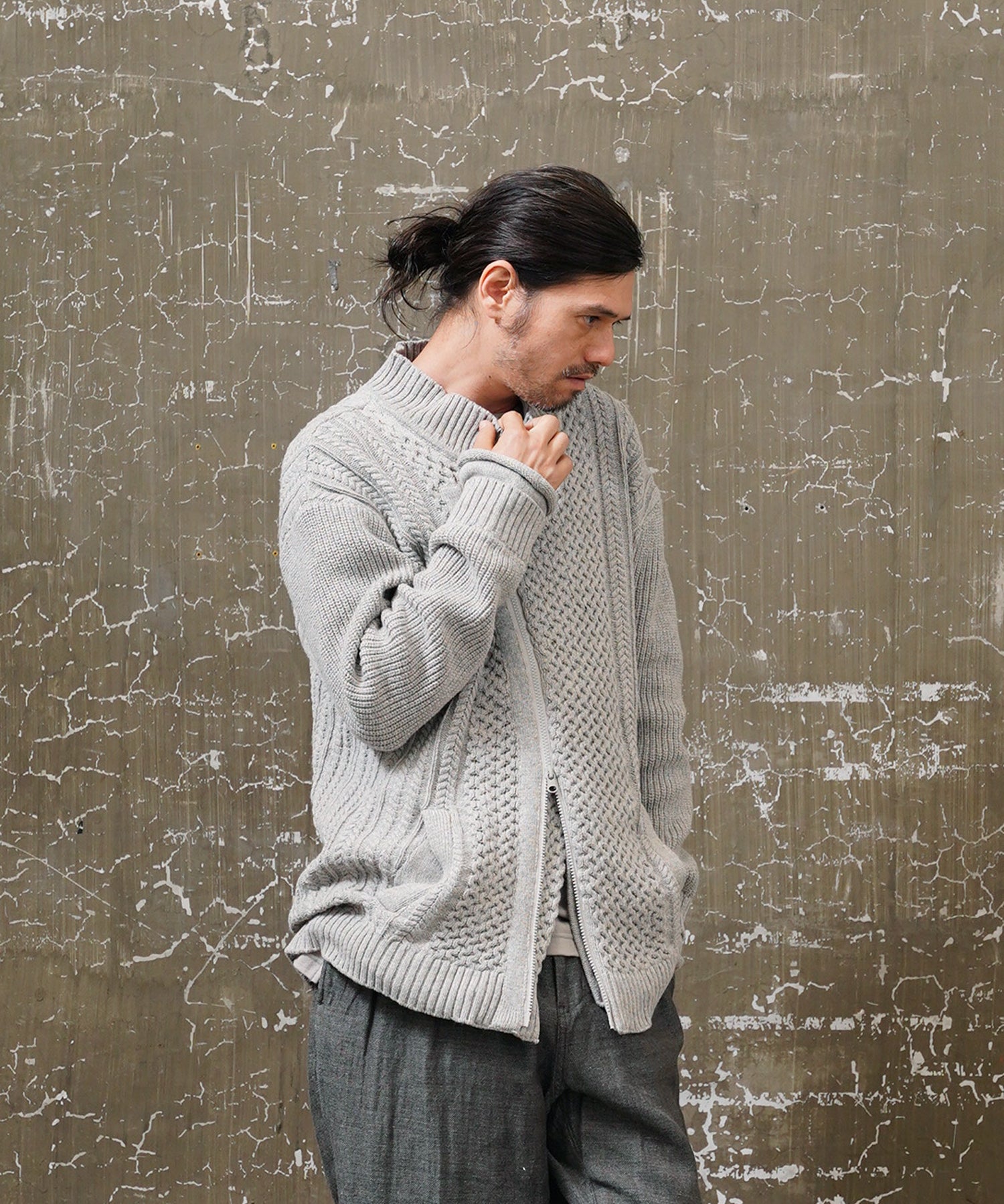 EGO TRIPPING エゴトリッピング / DOUBLE KNIT JACKET ダブルニット