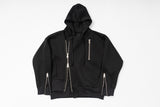 ASYMMETRIC ZIP HOODIE