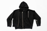 ASYMMETRIC ZIP HOODIE
