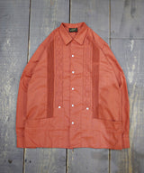 L/S GUAYABERA "REJILLADA"-ORA