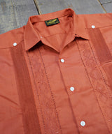 L/S GUAYABERA "REJILLADA"-ORA