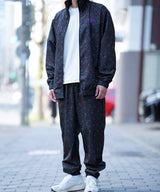 YOI YOI GION LEOPARD PRINT TRACK PANTS