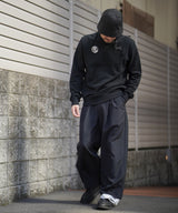 Two tuck wide trousers