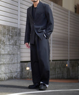 Two tuck wide trousers