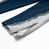 WASHED DOCKING DENIM PANTS
