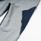 WASHED DOCKING DENIM PANTS