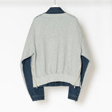 WASHED DOCKING DENIM BLOUSON