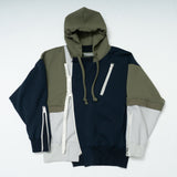 ASYMMETRIC ZIP HOODIE