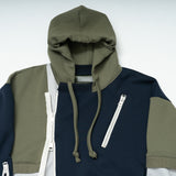 ASYMMETRIC ZIP HOODIE