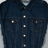 WASHED DOCKING DENIM BLOUSON