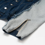 WASHED DOCKING DENIM BLOUSON