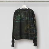 PRINT FABRIC SWEAT SHIRTS
