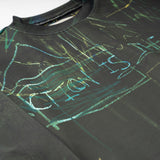 PRINT FABRIC SWEAT SHIRTS