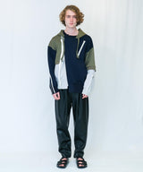 ASYMMETRIC ZIP HOODIE