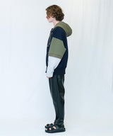 ASYMMETRIC ZIP HOODIE