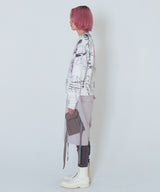 PRINT FABRIC SWEAT SHIRTS