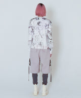 PRINT FABRIC SWEAT SHIRTS