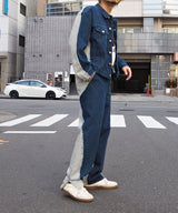 WASHED DOCKING DENIM BLOUSON