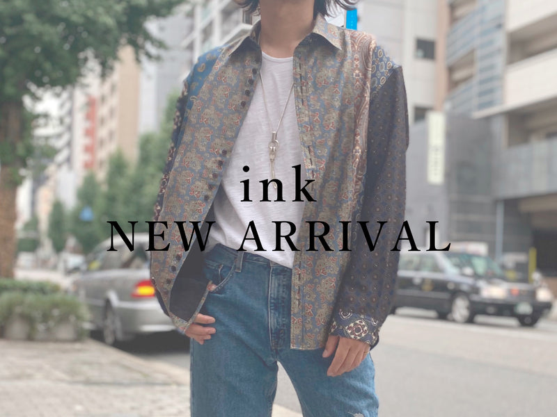 ink インク / NEW ARRIVAL 新作入荷情報 – GARROT STORE