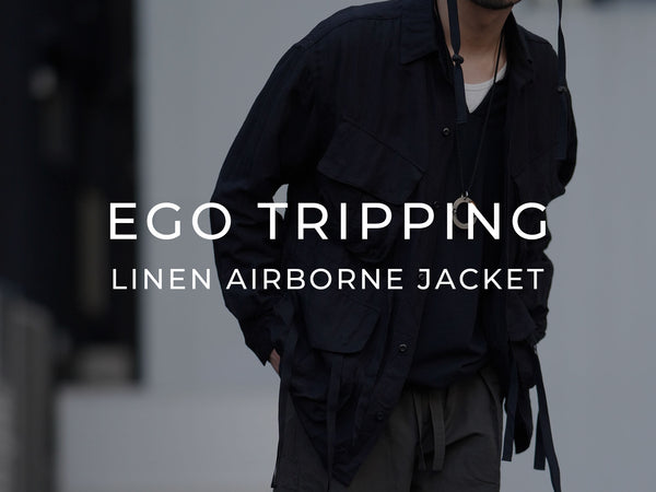 EGO TRIPPING / LINEN AIRBORNE JACKET