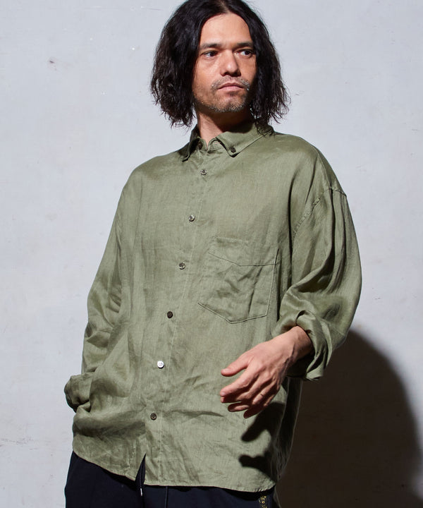 EGO TRIPPING エゴトリッピング / SELECTION LINEN SHIRT セレクションリネンシャツ NORTHERN LINEN リネンシャツ