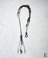 NARROW ROPE LEATHER MIX