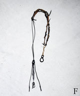NARROW ROPE LEATHER MIX