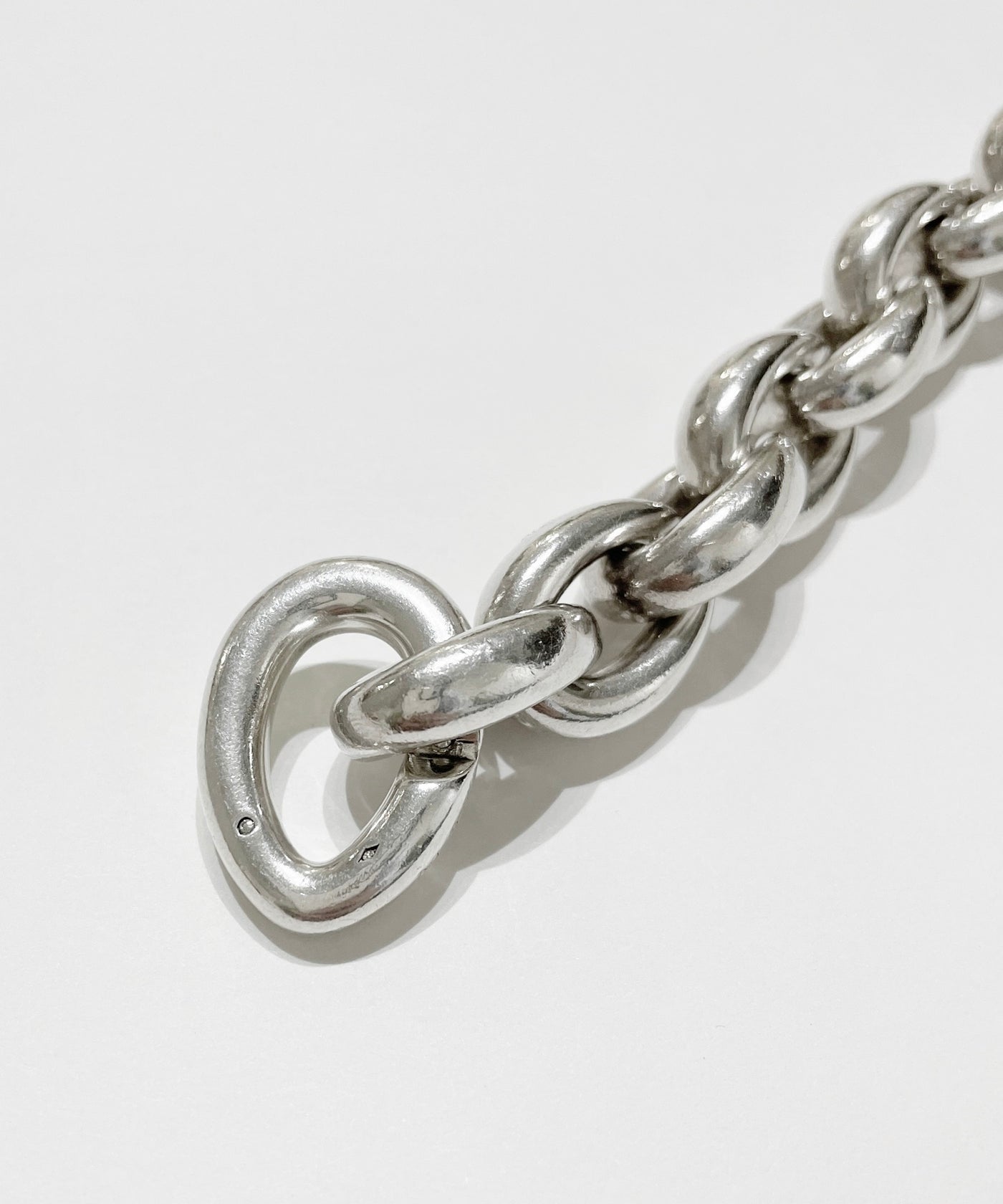 HERMES エルメス Acrobat GM アクロバット ブレスレット 18コマ Ag925 