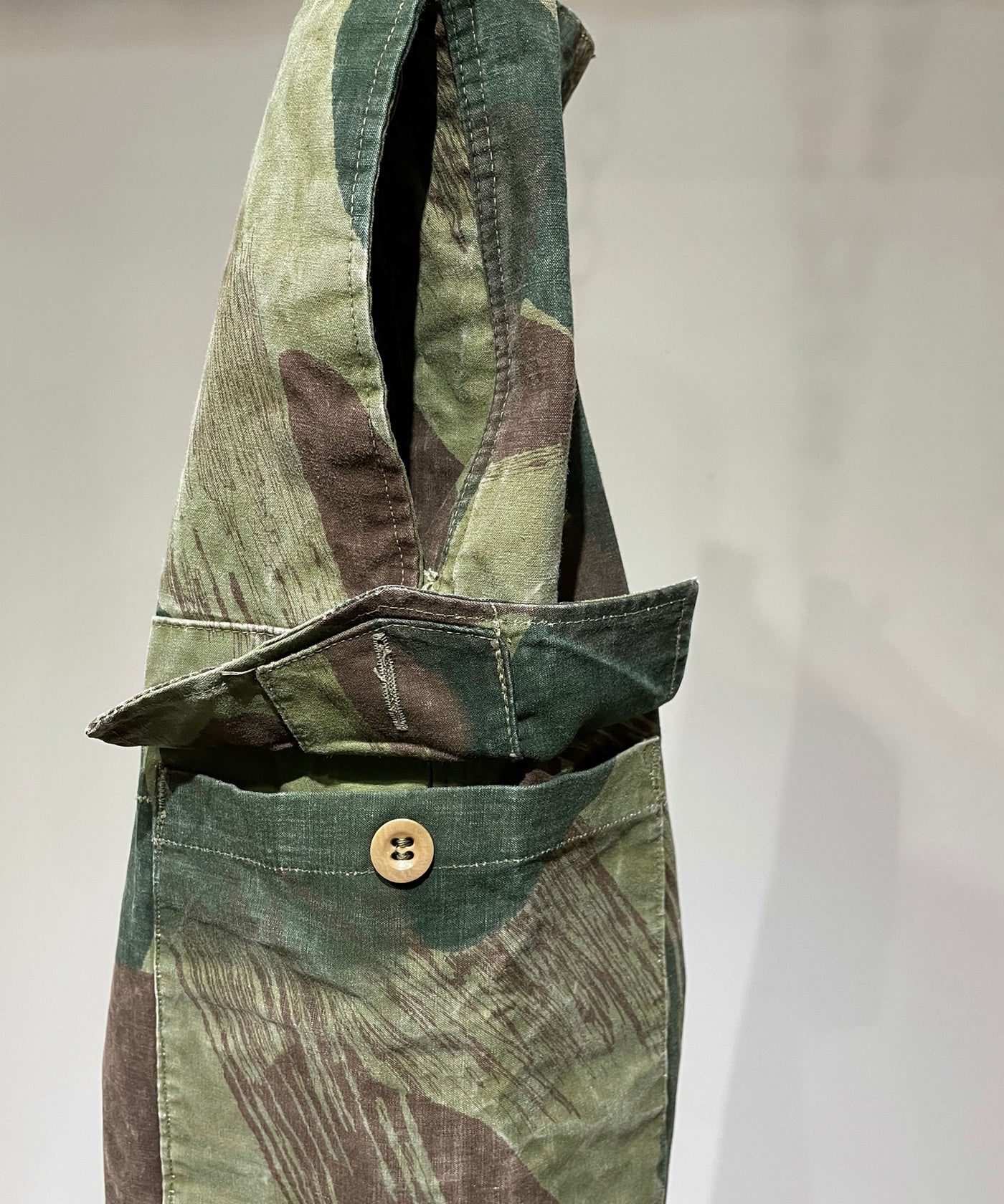 50s \"BELGIAN ARMY\" 【ブラッシュストロークカモ】 MINT】Belgian Army 50's Brushstroke Camouflage Trousers 実物
