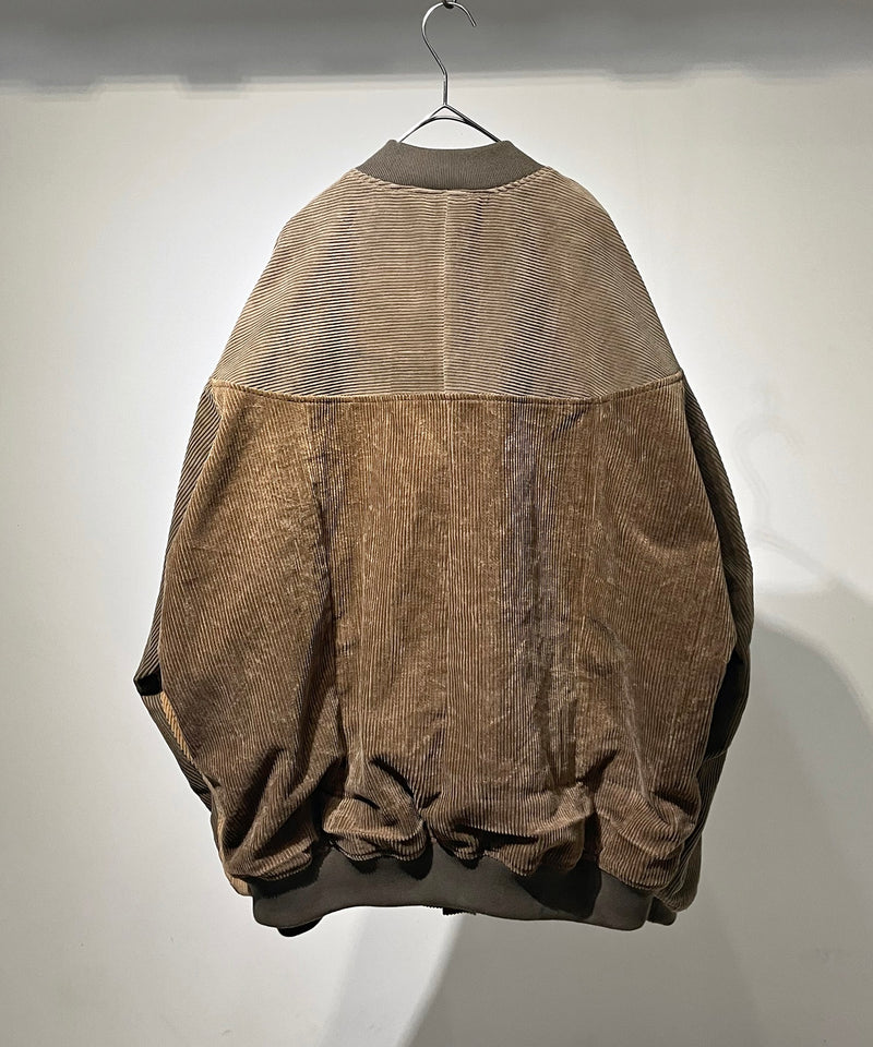 SWITCHING CORDUROY JACKET-01