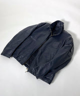 70/80's FRENCH AIR FORCE LEATHTER PILOT JACKET-C