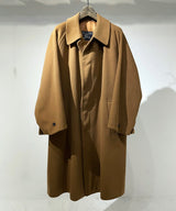 80's VINTAGE BURBERRY Balmacaan Coat cashmere 80年代 ヴィンテージバーバーリー バルマカーンコート 