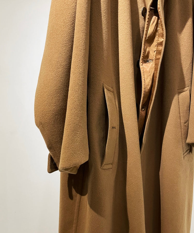 80's VINTAGE BURBERRY Balmacaan Coat cashmere