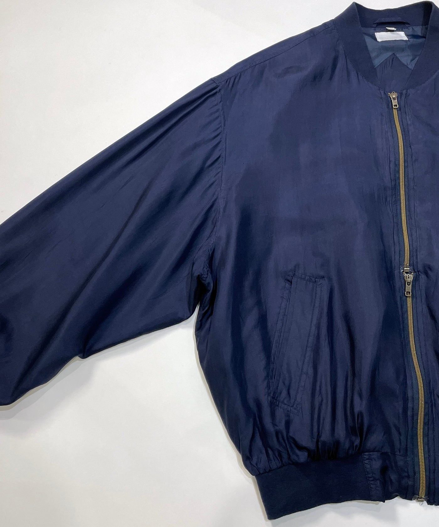 CHANGES チェンジーズ / REMAKE SILK BOMBER JACKET-02 リメイクシルク 