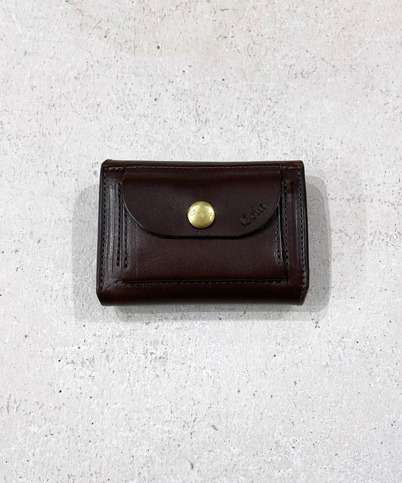 Cramp COMPACT WALLET Italian Shrink leather