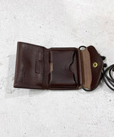 Cramp COMPACT WALLET Italian Shrink leather 2way