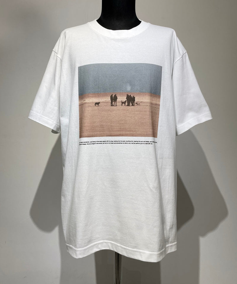 POET MEETS DUBWISE ポエトミーツダブワイズ / LIFE WITH A DOG T-Shirt  SILENT POETS サイレントポエツ