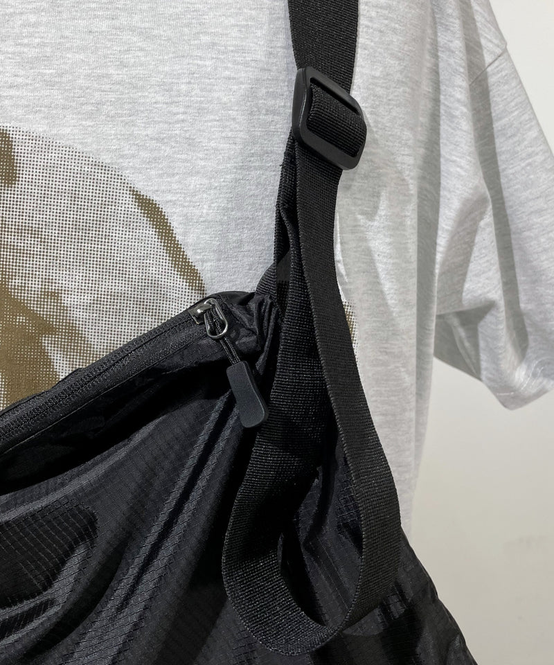 PMD LOGO Nylon Shoulder Bag