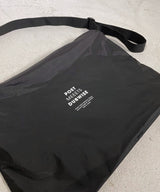 PMD LOGO Nylon Shoulder Bag