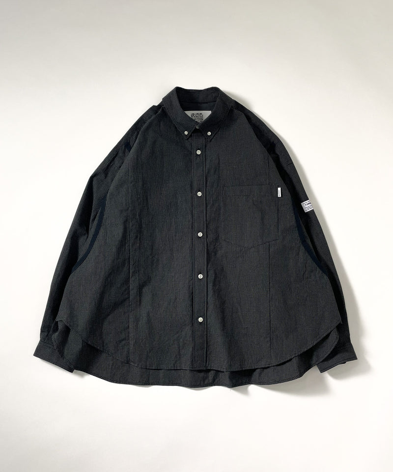  elephant TRIBAL fabrics / Hunting BD Check Shirt エレファントトライブファブリクス エレファブ ボタンダウンシャツ