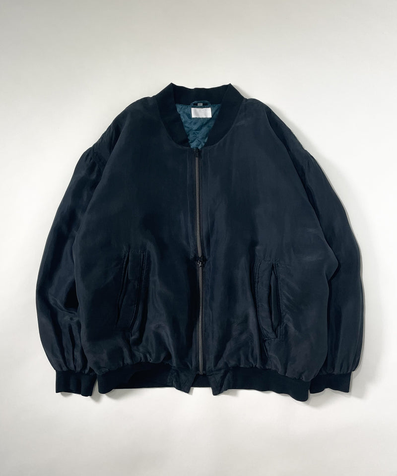 SILK BOMBER JACKET