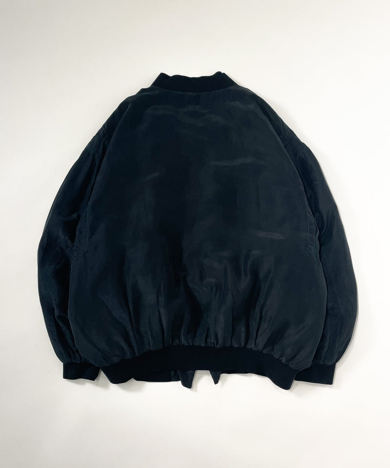 SILK BOMBER JACKET