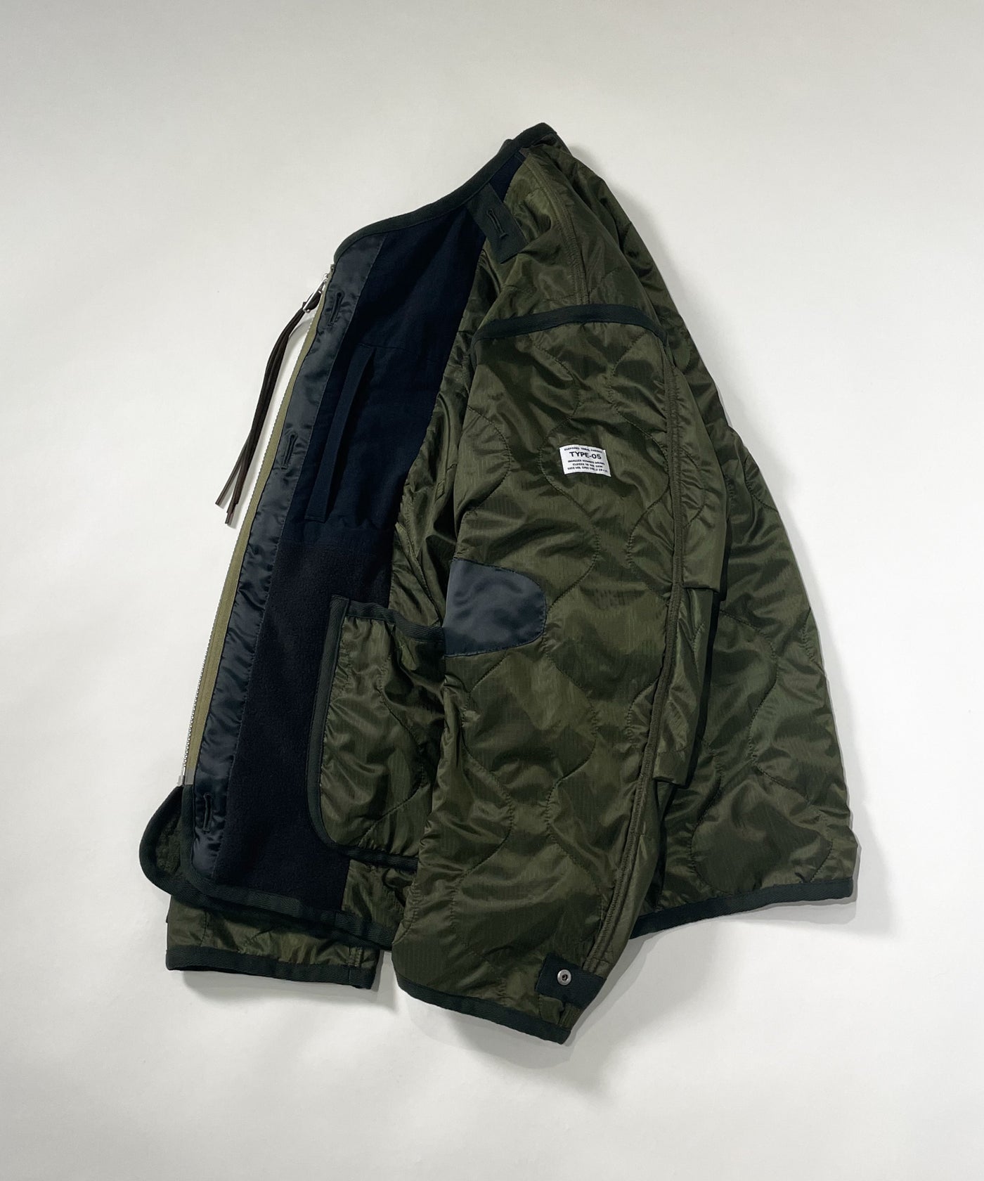 elephant TRIBAL fabrics / Hybrid Quilting Liner エレファント