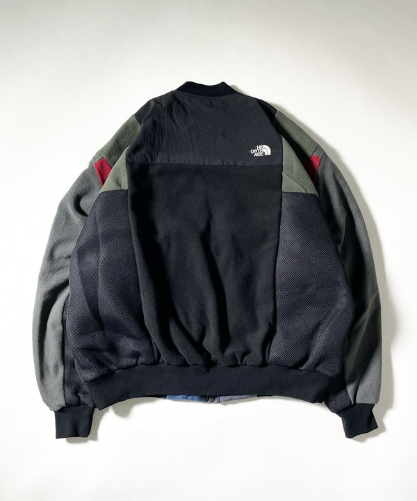 SWITCHING FLEECE BOMBER JACKET